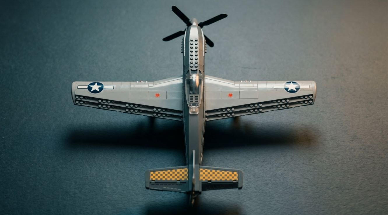 WWII P-51 Mustang Fighter